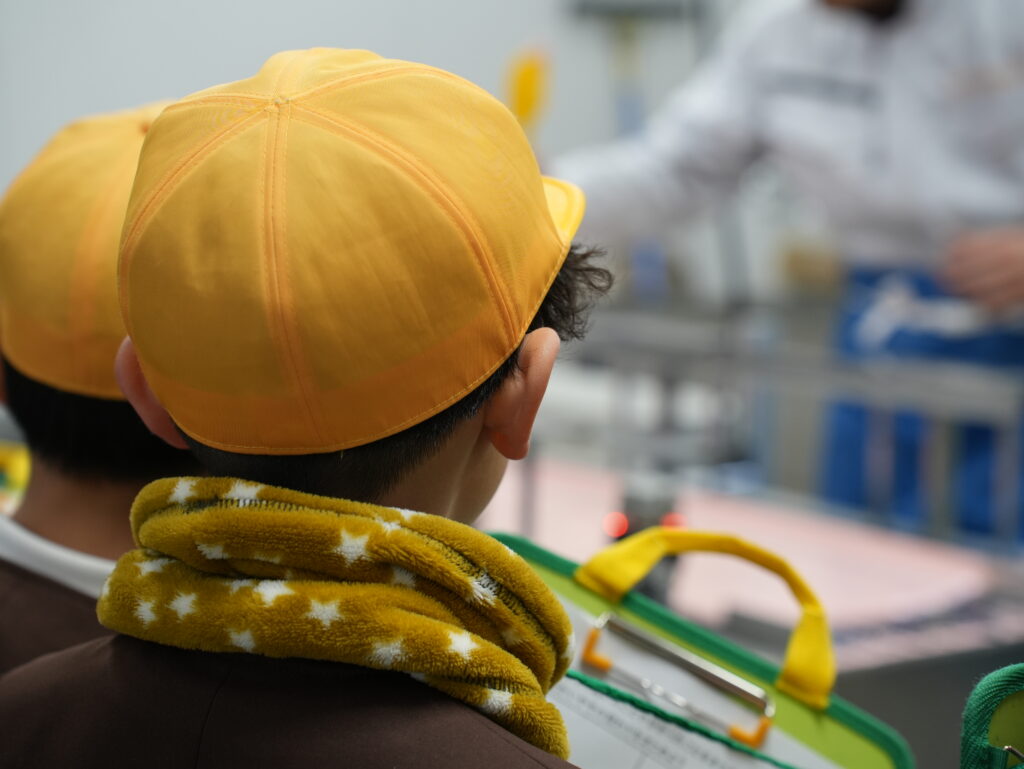 地域貢献活動報告_ファクトリーツアー for 斑鳩小学校3年生